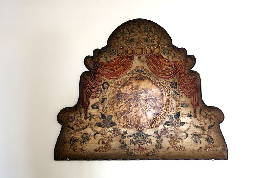 Pulsa para ampliar la imagen: Cabecero Guadamecí Artesano - Principios S. XX